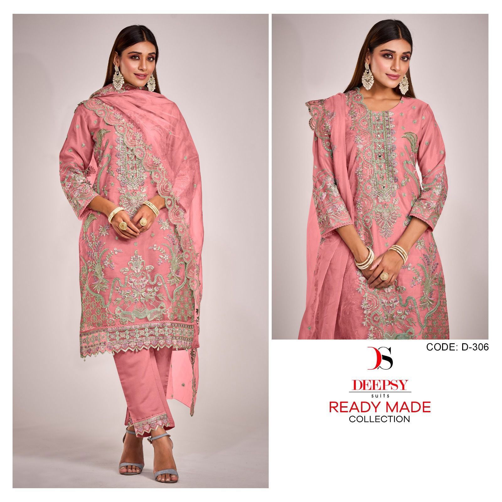 D 306 By Deepsy Readymade Pakistani Suits Catalog